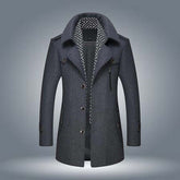 Casual Show-Pocket Winter Fleece Coat D-12.