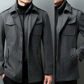 Arctix Casual Double-Neck Winter Casual Fleece Coat D-8.