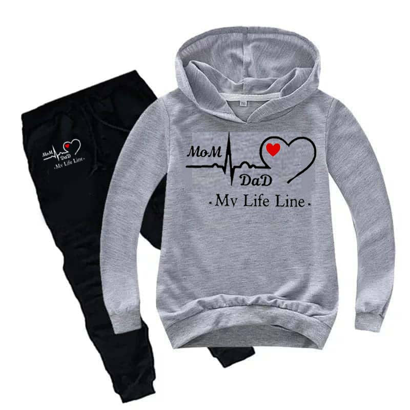 MD Life-Line Kids Hoodie Style Winter Tracksuit