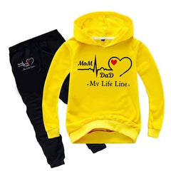MD Life-Line Kids Hoodie Style Winter Tracksuit