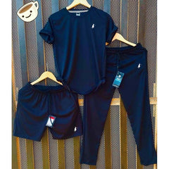 Polo Horse Bundle Of 3 Dry-Fit Premium Quality Summer Suit.